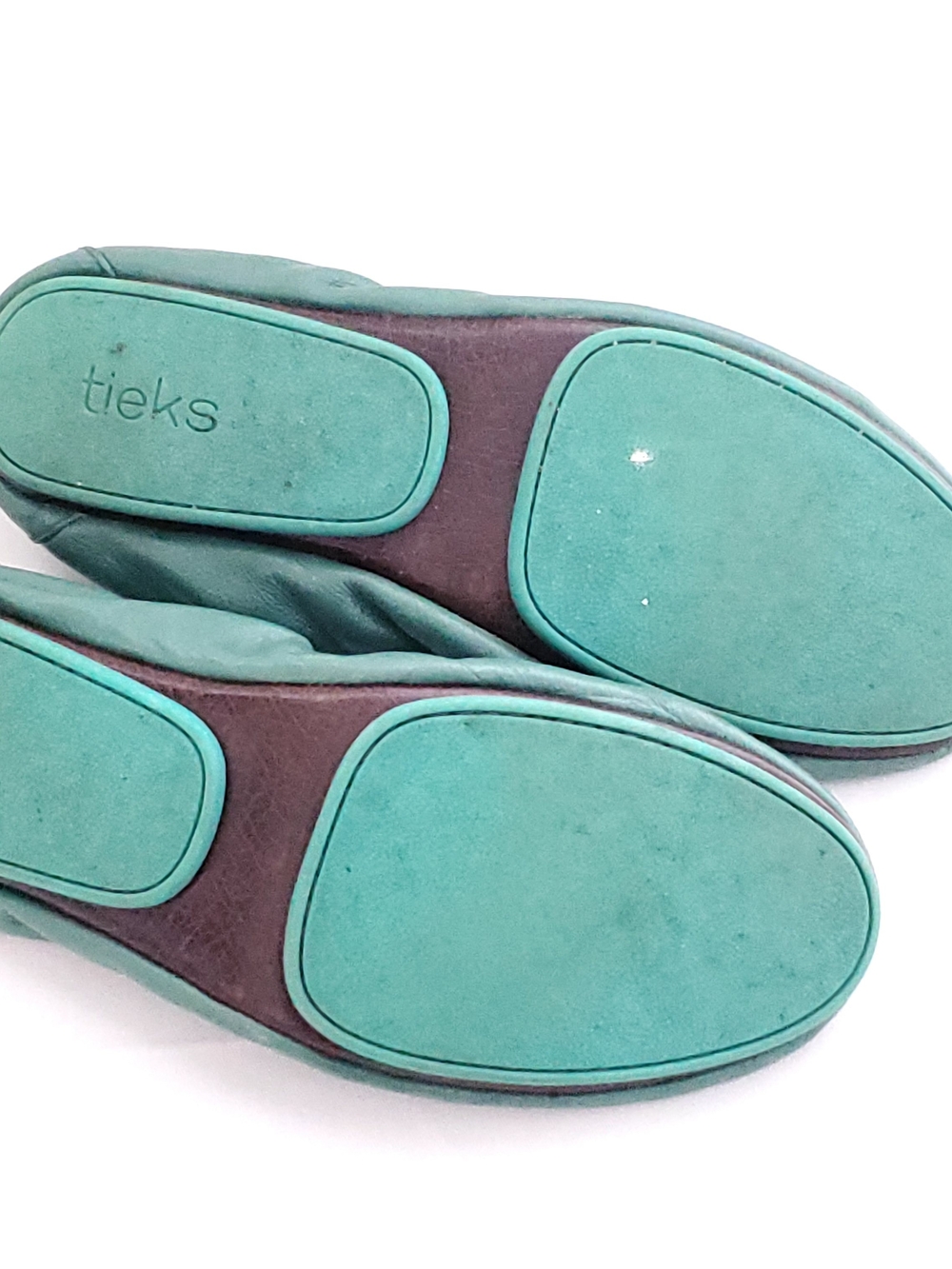 Tieks Pacific Green Ballet Flats - Picture 8 of 9